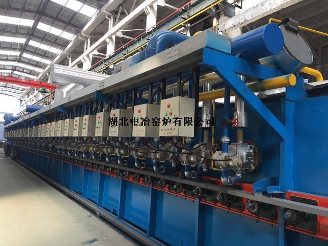 85米輥底式光亮無(wú)氧化正、退火爐